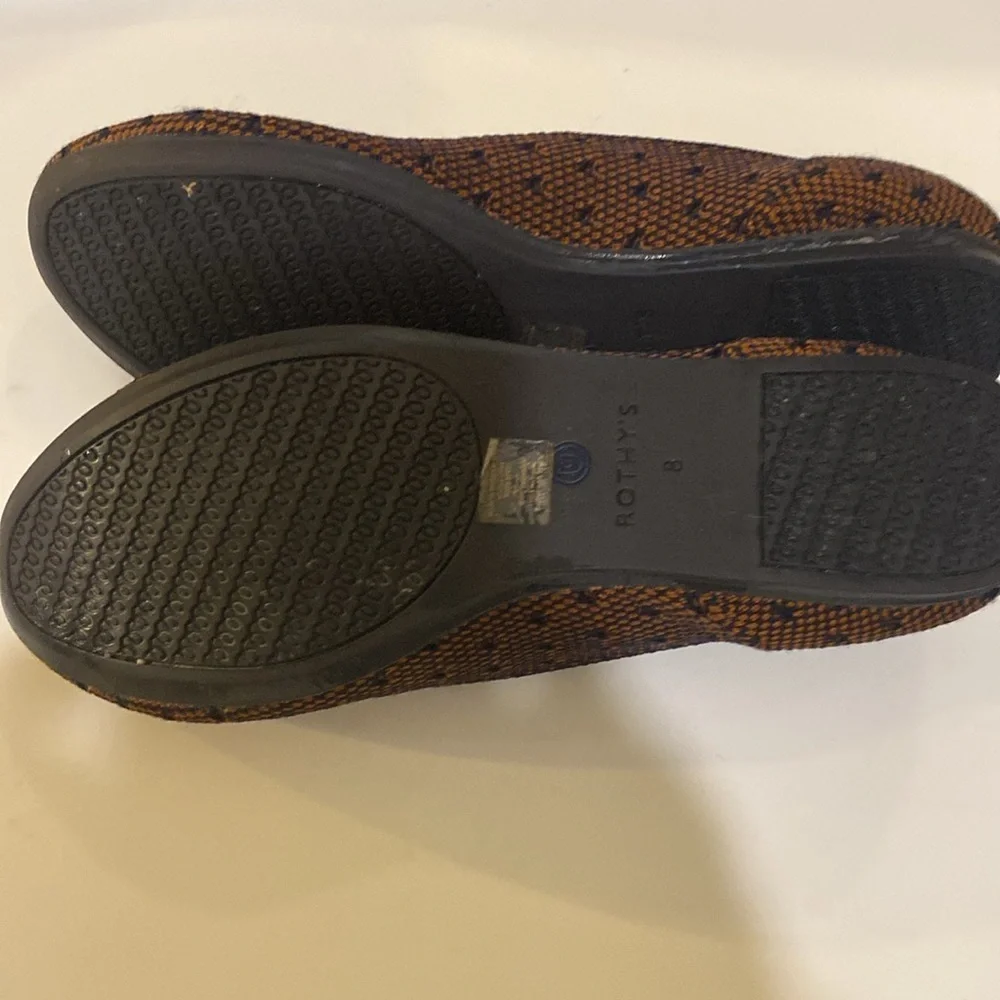 Rothy’s Sienna Dot Loafers size 8